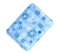 Acouto Pet Cooling Mat Soft Scratch Safe Thickened Cat Dog Ice Pad Bed for Summer Royalblue Ice Bear M of Upgraded Which a Pet Cooling MatPet Mat BedSoft Dog MatCat (M Adjustment Range: 32-50cm /