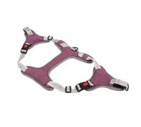 Acouto Pet Harness Reflective ADJUSTABLE Soft Breathable Safe Dog Walking Vest for Training Travel Brown M Be Adjusted Which Size All Is ADJUSTABLE in Suitable with Harness Buckle Pet (M)