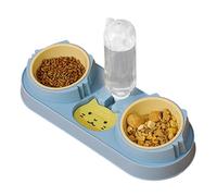 Acouto Pet Shell Sweet Dual Bowl Car Water Filling Shell for Pets, Plastic Material for Cat Dog