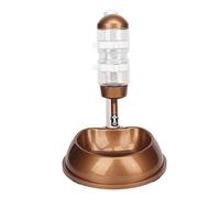 Acouto Pet Standing Dispenser Bowl Height Multifunction Dog Automatic Food Feeder with Detachable Pole Standing Bowl Dispenser Both B Pet BowlPet