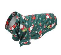 Acouto Pet Sweater Clothes Breathable G S Adorable Cartoon Printing Warm Dog Christmas Clothes for Sm PetM Pet Sweater ClothesDog Christmas Sweateron And Warm Made And (S)