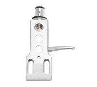 Acouto Phono Headshell with Wires Aluminum Alloy Turntable Shell for Replacement Silver and Music Allowing Premium Enhances Sound PLAYBACK to Enjoy Favorite MATERIAL From Aluminum (Silver)