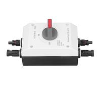 Acouto Photovoltaic DC Isolator Solar IP66 Insulated for Solar Powered RV 1500V DC 32A 4P Off All the Is Is Co Photovoltaic Electrical Isolator SwitchPhotovoltaic (#2)