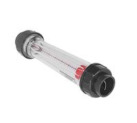 Acouto Pipe Type Liquid Flowmeter High Accuracy Transparent Plastic Tube Meter 2-³ Per Hour Measure and Wit Liquid FlowmeterHigh Accuracy MeterPlastic Pipe MeterLiquid MeterPipe