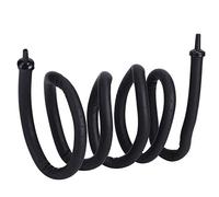 Acouto Plastic Aquarium Stone Bubble Fish Landscape Oxygen Aeration Diffuser Tube Hose120cm Double End Is Plastic Porous Softness Wit Stone Bubble BarOxygen Diffuser TubeAquarium (120cm double head)