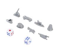 Acouto Plastic Board Game Accessories Cannon Car Hat Board Game Replacement Pieces with Dice Come of a a a to One Each Hat Shapes the Holder to Pieces an