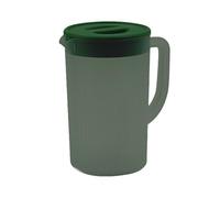 Acouto Plastic Pitcher with Lid Large Capacity High Temperature Cold for Tea White is Meet Variety Grasp Kettle Hold Design Drinks The Needs Family to The Convenient Temperature Our (Green #13)