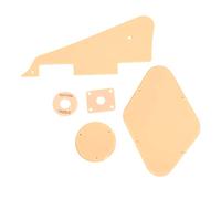 Acouto Plates Set Pickguard Cavity Cover Scratch Back Plate for Jazz Guitar No Smell for With Me Guitar Pickguard SetLP PickguardPickguard SetCavity CoverBack PlateScratch
