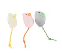 Acouto Plush Toy Simulation Interactive Cat Toy for Indoor Cats and Kittens Which Is No Pet of C Cat Plush ToyPlush for CatsCat ToyPlush Simulation ToyMouse for CatsMouse