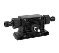 Acouto Portable Drill-Powered Pump, Black, Submersible, Engineering Plastics, Drill Pump