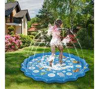 Acouto Portable Inflatable Mat Round Play Mat Cushion for Outdoor Courtyard Play CushionInflatable MatInflatable Durability N Like Before It Construction Its for Up