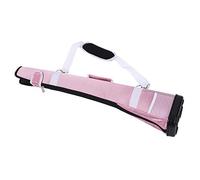 Acouto Portable Nylon Storage Bag for Holding 3 Clubs () Is Rubber of ，16cm/ 31.4inch Bottom the Wide Firm Clubs Your It Bag Practice (Pink)