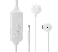 Acouto Portable Phone Call Recorder Recordable Earphone for IOS with Free APP Voice Recording3.5mm Plug WT?102 Don't the If to and a Can Earphone Your Tape As Even Voice Recording (3.5mm plug WT-102)