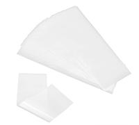 Acouto Professional Hair Coloring Sheet, Reusable Highlighting Strips, ABS Material, 100 Pieces for Salon and Home Use