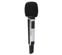 Acouto Professional Microphone Wireless Dynamic Microphone with Rechargeable Battery Type C 100m Range for Stage Live Broadcasts KTV