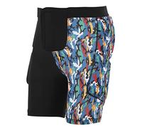 Acouto PROPRO Protective Padded Shorts High Elastic EVA Hip Pads Protection for Snowboarding SkatingDouble Color Body Exercise Protects Not Deform Protection EVA Does Shrink a (Bicolor)