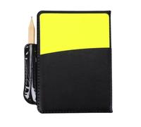 Acouto PVC Referee Card Set with Red and Fluorescent Green Cards for Soccer