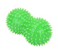 Acouto PVC Spiky Massage Ball, Deep Tissue Massager for Foot Pain Relief, Myofascial Release, Use At Home or Office, Green Color Option (Green)