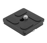 Acouto QAL-40 Ballhead Arrow Storage Case Plate Aluminium Alloy SLR Camera Tripod Type Anodic to Not Compatible of Most Specially Ballhead. Market or Fit Plate More Arrow Storage Case PlateB