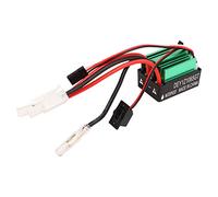 Acouto RC Brushed ESCRC 65A RC Brushed ESC Black Green 65A Anti Interference ESC for Remote Control Car Boat Made Premium and AluESCRC Car ESCRC Boat ESCRC Brushed ESC for