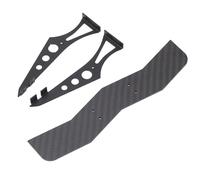 Acouto RC Car Tail Wing Composite Material Replacement RC Car Rear Spoiler for TT02 XV01 PTG2 /10 Apart Being From the Wing T Tail WingRC Composite Material WingRC
