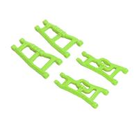 Acouto RC Front Rear Suspension Arm Kit Swing Arm Mount for Rustler Stampede Slash /10 2wd RC Cars Green Made Premium of and Material R Front Rear Suspension KitRC (Green)
