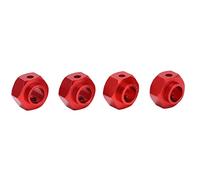 Acouto RC Hex Wheel Hub Adapter Hub Widening Connector for /10 RC Crawler Car VehicleRed 12mm Made High of Material Aluminum Hex Wheel AdapterRC MountWheel Drive (Red #15)