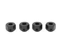 Acouto RC Hex Wheel Hub Adapter Hub Widening Connector for /10 RC Crawler Car VehicleRed 12mm Made High of Material Aluminum Hex Wheel AdapterRC MountWheel Drive (Black #12)