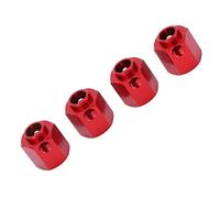 Acouto RC Hex Wheel Hub Adapter Hub Widening Connector for /10 RC Crawler Car VehicleRed 12mm Made High of Material Aluminum Hex Wheel AdapterRC MountWheel Drive (Red #18)