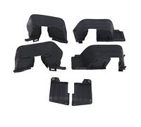 Acouto RC Mudguards Plastic, Durable Material, Custom Fit Mud Guard for Axial SCX10II 1/10 Scale RC Crawler, Ideal for Off-Road and Trail Racing