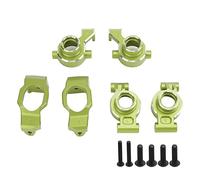 Acouto RC Steering Cup Rear Axle C Hub Set Reduced Friction Aluminum Alloy RC Accessories for MAXX 2.0/10 Cars Dark Blue Axle Rear Friction Backlash Steering Cup C (Green)