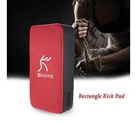 Acouto Rectangle Kick Pad Foot Target Pad Strike Shield for Punching Boxing Karate Training Leather Material Anywhere Is Clean So Lightweight Which Easier Easy Size Carry Kick