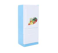 Acouto Refrigerator for Dolls Derived Product Dolls Simulation House Furniture Fridge Toy Health to Safe Burr Surfaces N RefrigeratorDoll House RefrigeratorDoll FridgeDoll