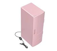 Acouto Refrigerator USB Portable Heat Preservation and Cold Storage Dual Use Refrigerator for Home Bedroom Convenient to Use with Power Banks Computers 5v Power Is