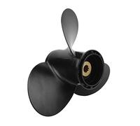 Acouto Replacement of the Helice 3-leaves 3-blades Helice Setting of the Marine Propeller for 8 to 20, Right Rotation Propeller on the Smooth Surface for DF8A DT9.9 DF9.9A DT15 DF15A DF20A