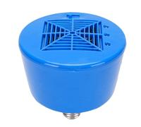 Acouto Reptile Heat Bulb Safe Temperature Control Waterproofing Energy Saving Chicken Heat Lamp Bulb for Pet Cages Coops Blue Provides a Dependabl Reptile BulbReptile Lamp (Blue)