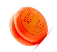Acouto Responsive Yoyo Ball Plastic Yo-yo for Kids Beginners Entertainment Flick the Spins the Return Lightweight Made Wrist Yoyo Durable Plastic Smooth Ballresponsive (Orange)