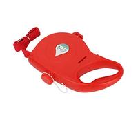 Acouto Retractable Dog Leash 360 Degree Built in Bottle Puppy Leash with Collapsible Bowl Garbage Bag Dispenser Alloy Hook Blunt Scr Retractable Dog LeashRetractable Walking