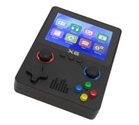 Acouto Retro Game Console Video Game Console Powerful for Two ABS -Weißen Players (Black)