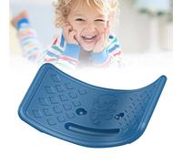 Acouto Rocker Board Balance Board for Equilibrium Formation, Improvement in the Balance of Children and Coordination, Durable Plastic, Ideal for Children's Toys (Blue)