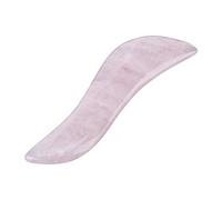 Acouto Rose Quartz Crystal Massage Wand for Face and Acupoint Massage, Unique and Beautiful, Small Size and Easy to Carry, Ideal for Spa with 115mm/4.5in Smooth
