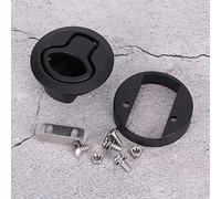 Acouto Round Flush Pull Deck Handle Lock for Marine Boat RV Drawers Life Comes Accessor Boat Deck HatchSlam LatchSlam HandleBoat HandleBoat Accessory