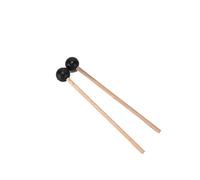 Acouto Round Head Rubber Drumsticks Long Reach for Marimba, 2Pcs Ethereal Drumstick with Wood Handle for Percussion Performers