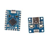 Acouto RP2040 Tiny Development Board with USB Port Adapter FPC Cable Based On Dual Core Processor for C C++ for Python Development Stamp Design the Be and RP2040 Can Directly