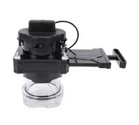 Acouto RV Gate Valve, Leakproof Replacement for RV Trailers, Durable 3 Inch Waste Valve with Clear Adapter for Easy Installation