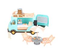 Acouto RV Motorhome Toys High Simulation Beach Model Car Toy with Moving Wheels for Childrens Boys Girls Car for and Sparks Imagina RV Motorhome ToysCamper ToyKids ToyRV Model