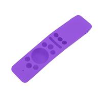 Acouto Silicone for Smart TV Remote, Durable Shockproof Case, Anti-Slip Design, Easy Access for Family and Pets 01259E 1259B (Purple)