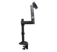 Acouto Single Display Mount for 17 to 30 Inch Screen Aluminum Computer Display Screen Arm Stand Up to 9KG for Gaming Working Construction From Crafted and Single MountDisplay