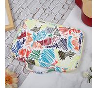 Acouto Sketch Pencil Case, Large Capacity Zipper Pencil Organizer for 96 Sketch Pencils 72 Watercolor Pens, with Nylon for Students Artists Art Hobbyists (96 Colors)