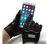 Acouto Slip Motorcycle Gloves Fall Off Road Gloves Hand Protective Equipment Joints The Maximum Slip Part Palm Skid 3D Designed Joints. Exterior The Designed Motorcycle Glov (Black #95)